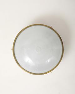 Sergio Mazza Sigma Flush Mount Light Fixtures by Sergio Mazza for Artemide Italy c 1960 - 4696385