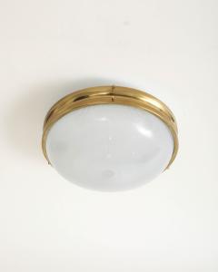 Sergio Mazza Sigma Flush Mount Light Fixtures by Sergio Mazza for Artemide Italy c 1960 - 4696387