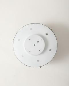 Sergio Mazza Sigma Flush Mount Light Fixtures by Sergio Mazza for Artemide Italy c 1960 - 4696393