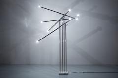 Sergio Moscheni Floor Lamp Giraffa by Sergio Moscheni for Selenova Italy 1970s - 4312850