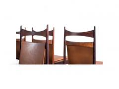 Sergio Rodrigues 16 Brazilian Modern Cantu Alta Dining Chairs by Sergio Rodrigues 1960s - 3878132