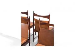 Sergio Rodrigues 16 Brazilian Modern Cantu Alta Dining Chairs by Sergio Rodrigues 1960s - 3878133