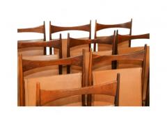 Sergio Rodrigues 16 Brazilian Modern Cantu Alta Dining Chairs by Sergio Rodrigues 1960s - 3878153