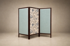 Sergio Rodrigues 3 Panel Screen in Brazilian Rosewood Upholstered Fabrics by Sergio Rodrigues - 4694240