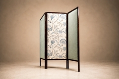 Sergio Rodrigues 3 Panel Screen in Brazilian Rosewood Upholstered Fabrics by Sergio Rodrigues - 4694243