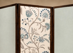 Sergio Rodrigues 3 Panel Screen in Brazilian Rosewood Upholstered Fabrics by Sergio Rodrigues - 4694246