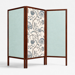 Sergio Rodrigues 3 Panel Screen in Brazilian Rosewood Upholstered Fabrics by Sergio Rodrigues - 4697650
