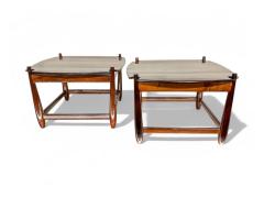 Sergio Rodrigues Arimelo Side Tables in Rosewood Sergio Rodrigues 1958 Lot 596A - 4302077