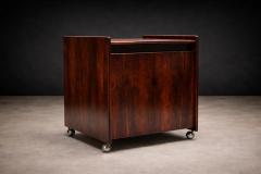 Sergio Rodrigues Bar Cart in Brazilian Rosewood Jacarand by Sergio Rodrigues Brazil Lot 76 - 4525197
