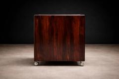 Sergio Rodrigues Bar Cart in Brazilian Rosewood Jacarand by Sergio Rodrigues Brazil Lot 76 - 4525212
