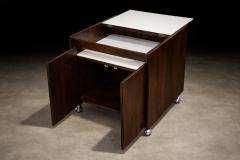 Sergio Rodrigues Bar Cart in Brazilian Rosewood Jacarand by Sergio Rodrigues Brazil Lot 76 - 4535007