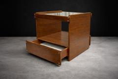 Sergio Rodrigues Bar Cart in Hardwood with Shelf Sergio Rodrigues 1960s - 4547076