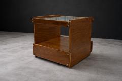 Sergio Rodrigues Bar Cart in Hardwood with Shelf Sergio Rodrigues 1960s - 4547077