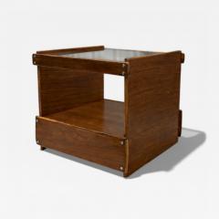 Sergio Rodrigues Bar Cart in Hardwood with Shelf Sergio Rodrigues 1960s - 4547570