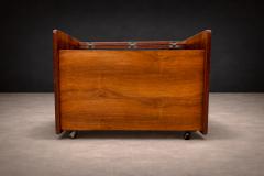 Sergio Rodrigues Bar Cart in Rosewood Sergio Rodrigues 1960s - 4548538