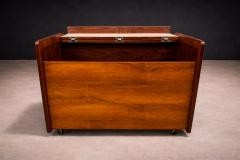 Sergio Rodrigues Bar Cart in Rosewood Sergio Rodrigues 1960s - 4548540
