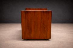 Sergio Rodrigues Bar Cart in Rosewood Sergio Rodrigues 1960s - 4548543