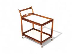 Sergio Rodrigues Bar Cart in Rosewood with Removable Trays Sergio Rodrigues 1960s Lot 298A - 4302142
