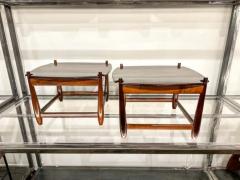 Sergio Rodrigues Brazilian Modern Arimelo Side Tables in Hardwood Sergio Rodrigues 1958 - 3488535