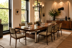 Sergio Rodrigues Brazilian Modern Beg Dining Table in Brazilian Rosewood and Chrome - 4692749