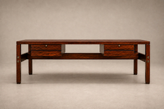 Sergio Rodrigues Brazilian Modern Monumental Executive Desk Sergio Rodrigues - 4736737