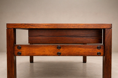 Sergio Rodrigues Brazilian Modern Monumental Executive Desk Sergio Rodrigues - 4736738
