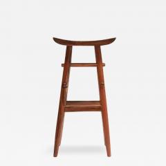 Sergio Rodrigues Brazilian Stool Nina in Lyptus Wood by Sergio Rodrigues c 2000 Brazil - 3194936