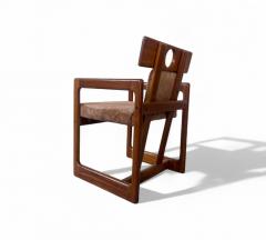 Sergio Rodrigues Cuiaba Dining Chair with Armrests Sergio Rodrigues 1970s - 4339092