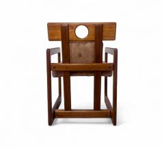 Sergio Rodrigues Cuiaba Dining Chair with Armrests Sergio Rodrigues 1970s - 4339096