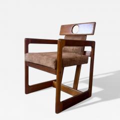 Sergio Rodrigues Cuiaba Dining Chair with Armrests Sergio Rodrigues 1970s - 4344299