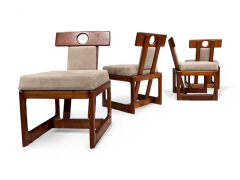 Sergio Rodrigues Cuiaba Dining Set in Hardwood Sergio Rodrigues 1970s Lot 478 479 - 4021237