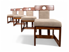 Sergio Rodrigues Cuiaba Dining Set in Hardwood Sergio Rodrigues 1970s Lot 478 479 - 4021240