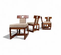 Sergio Rodrigues Cuiaba Dining Set in Hardwood Sergio Rodrigues 1970s Lot 478 479 - 4377290