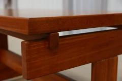 Sergio Rodrigues Cuiaba Dining Table in Hardwood by Sergio Rodrigues 1970 s - 3488463