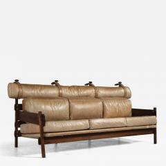 Sergio Rodrigues Franco Sofa in solid hard wood S rgio Rodrigues Brazilian Mid Century Modern - 3540388