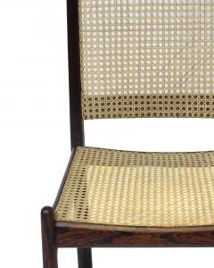 Sergio Rodrigues Highback Rosewood and Cane Dining Chairs - 2989859