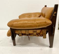 Sergio Rodrigues JACARANDA AND LEATHER MISCHEVIOUS CHAIR BY SERGIO RODRIGUES - 1911352