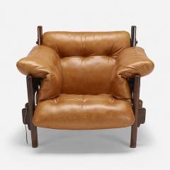 Sergio Rodrigues JACARANDA AND LEATHER MISCHEVIOUS CHAIR BY SERGIO RODRIGUES - 1911356