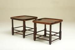 Sergio Rodrigues Mid Century Modern Pair of Magrini Stools by Sergio Rodrigues Brazil 1960s - 3499784