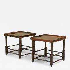 Sergio Rodrigues Mid Century Modern Pair of Magrini Stools by Sergio Rodrigues Brazil 1960s - 3504537