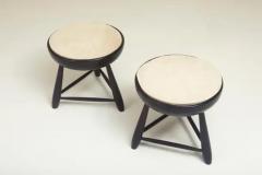 Sergio Rodrigues Mid Century Modern Pair of Mocho Stools by Sergio Rodrigues Brazil 1960s - 3499793