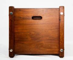 Sergio Rodrigues Mid Century Modern Trunk Model Sabara in Hardwood by Sergio Rodrigues 1965 - 3186686