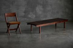 Sergio Rodrigues Mid Century Slatted Bench attributed to Sergio Rodrigues Brazil 1960 - 4549518