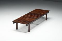 Sergio Rodrigues Mid Century Slatted Bench attributed to Sergio Rodrigues Brazil 1960 - 4549550
