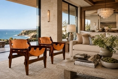 Sergio Rodrigues Modern Kilin Armchairs in Jacarand Rosewood Leather by Sergio Rodrigues - 4694017