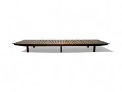 Sergio Rodrigues Mucki bench in Rosewood Sergio Rodrigues 1958 Lot 872 - 4286708