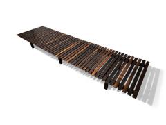 Sergio Rodrigues Mucki bench in Rosewood Sergio Rodrigues 1958 Lot 872 - 4286711
