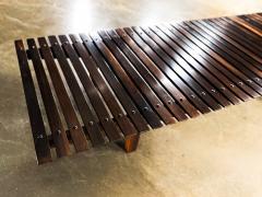 Sergio Rodrigues Mucki bench in Rosewood Sergio Rodrigues 1958 Lot 872B - 4455602