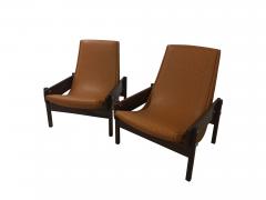 Sergio Rodrigues Pair of Mid Century Modern Vronka Armchairs by Sergio Rodrigues 1960s - 2560738