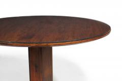 Sergio Rodrigues Rosewood 42 Round Pedestal Base Dining Table - 2882061